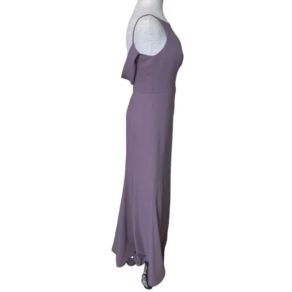 french truffle bridesmaid dress Amsale Bridesmaid Dress Samile GB230S Ivory main image 1